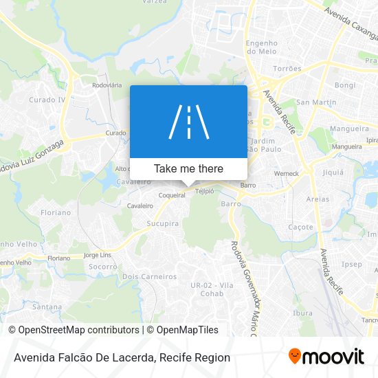 Avenida Falcão De Lacerda map