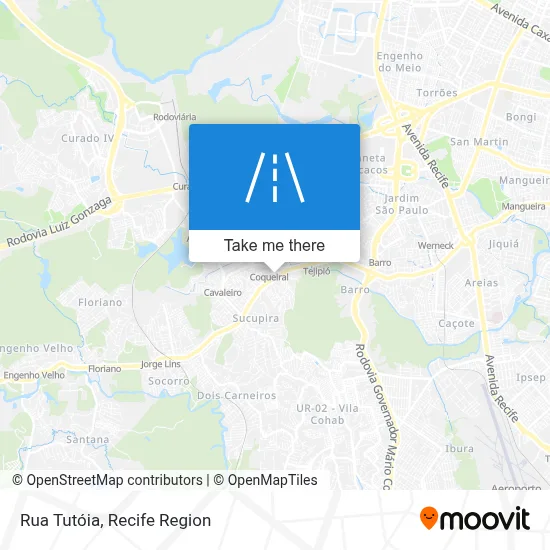 Rua Tutóia map