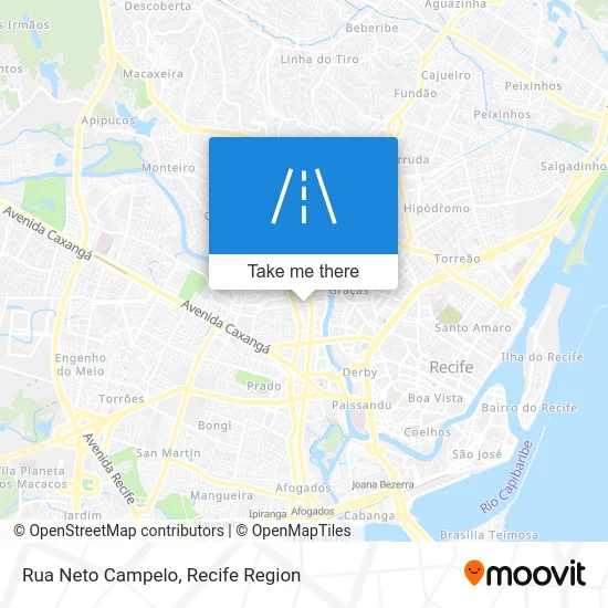 Rua Neto Campelo map