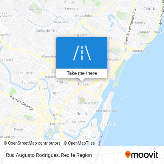 Rua Augusto Rodrigues map