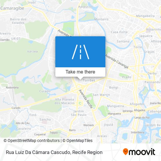 Rua Luiz Da Câmara Cascudo map