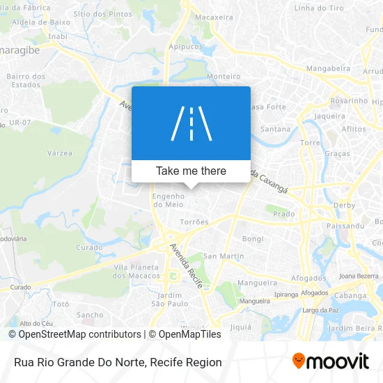 Rua Rio Grande Do Norte map