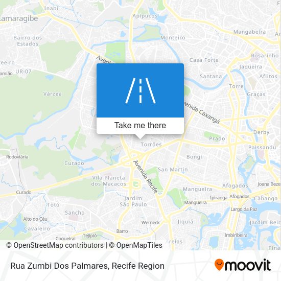 Rua Zumbi Dos Palmares map