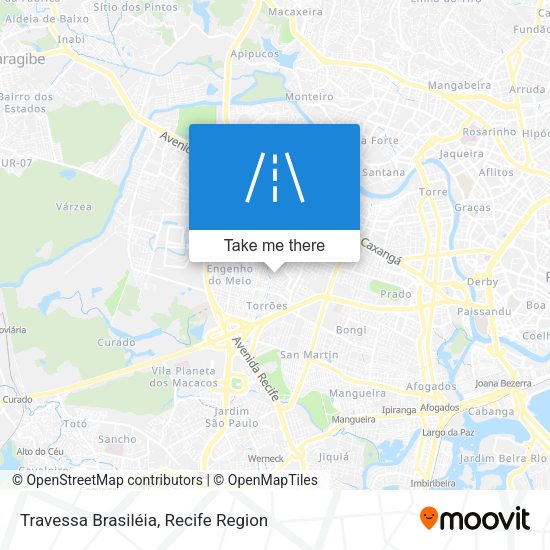 Travessa Brasiléia map