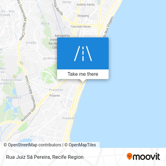 Rua Juiz Sá Pereira map