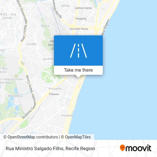 Rua Ministro Salgado Filho map