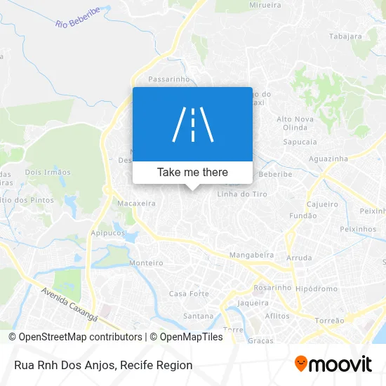Rua Rnh Dos Anjos map