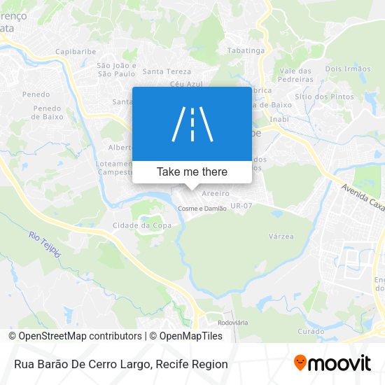 Rua Barão De Cerro Largo map