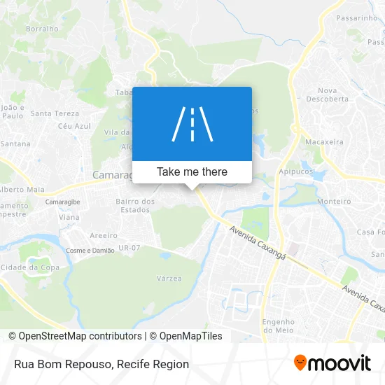 Rua Bom Repouso map
