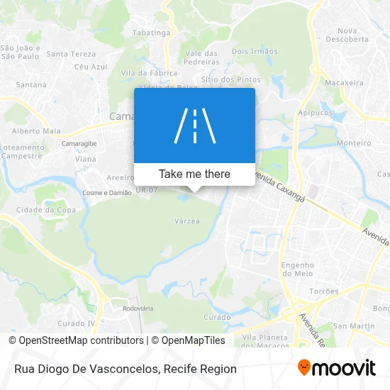 Rua Diogo De Vasconcelos map