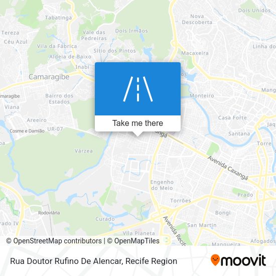 Rua Doutor Rufino De Alencar map