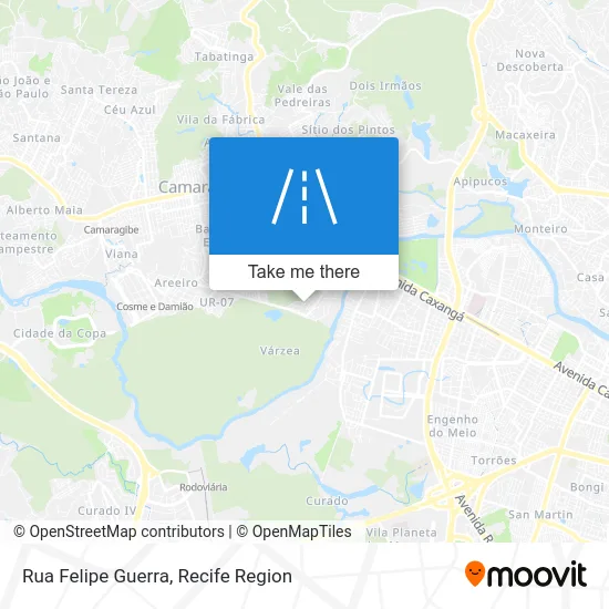 Rua Felipe Guerra map
