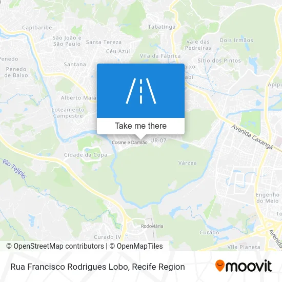 Rua Francisco Rodrigues Lobo map