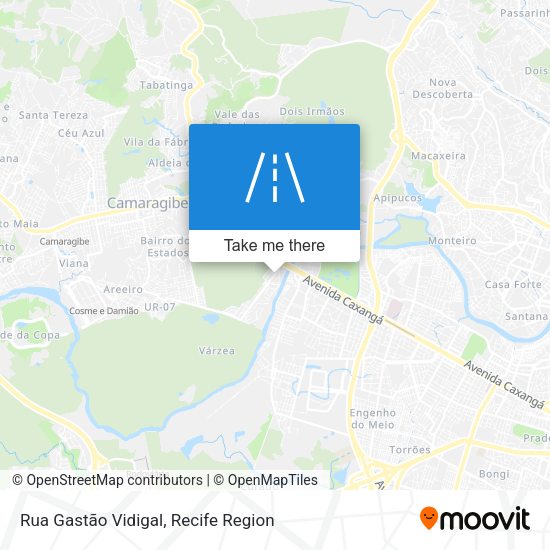 Rua Gastão Vidigal map