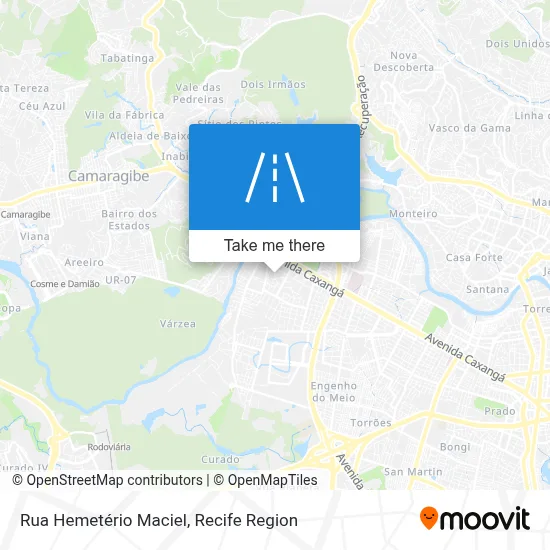 Rua Hemetério Maciel map
