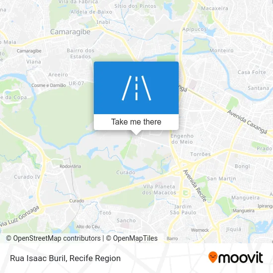 Rua Isaac Buril map