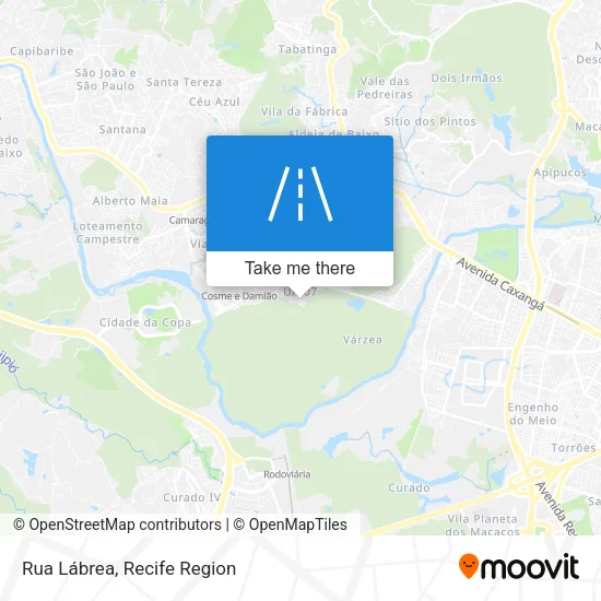 Rua Lábrea map