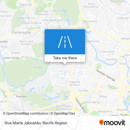 Rua Maria Jaboatão map