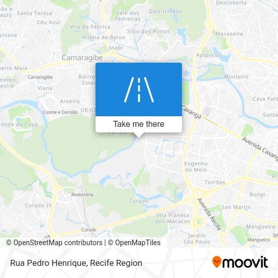 Rua Pedro Henrique map