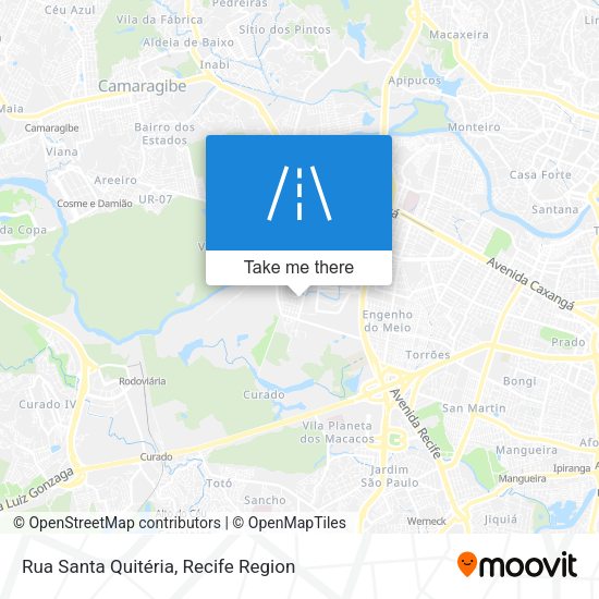 Rua Santa Quitéria map