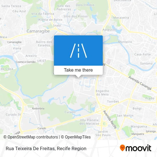 Rua Teixeira De Freitas map