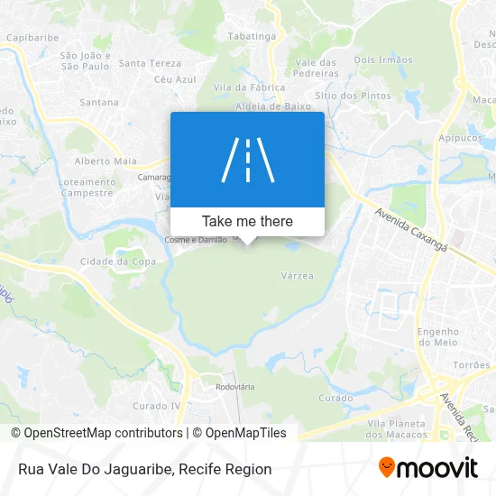 Rua Vale Do Jaguaribe map
