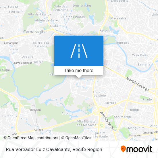 Rua Vereador Luiz Cavalcante map