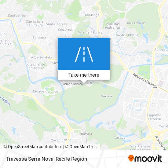 Travessa Serra Nova map