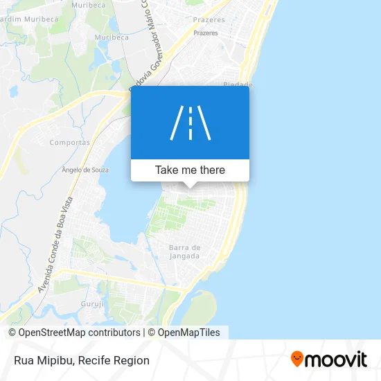 Rua Mipibu map
