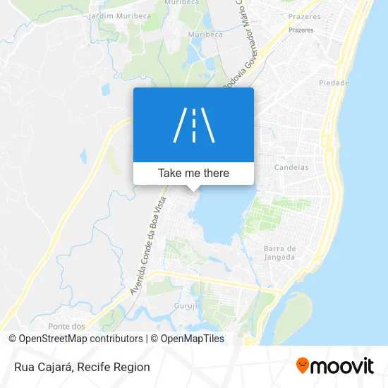 Rua Cajará map