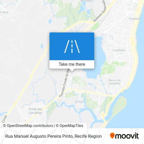 Rua Manuel Augusto Pereira Pinto map