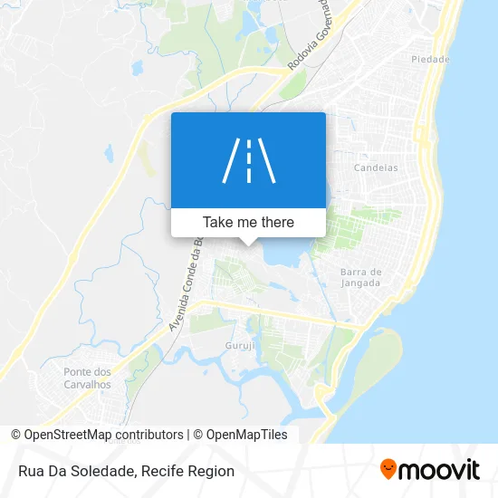 Rua Da Soledade map