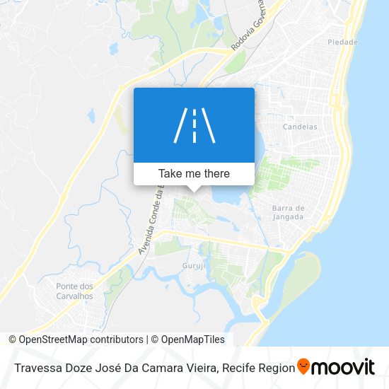 Travessa Doze José Da Camara Vieira map