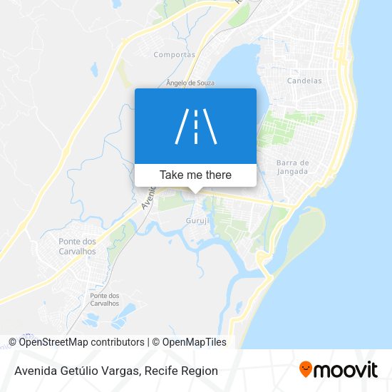 Avenida Getúlio Vargas map