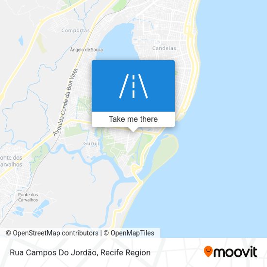 Rua Campos Do Jordão map