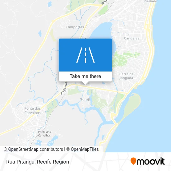 Rua Pitanga map