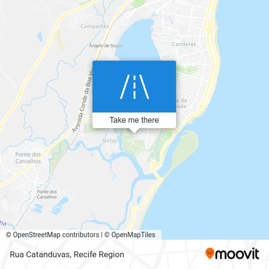 Rua Catanduvas map