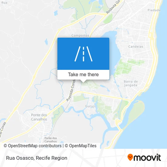 Rua Osasco map