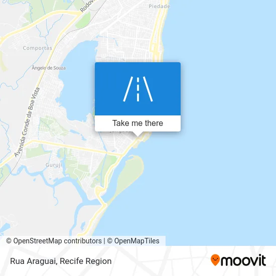 Rua Araguai map