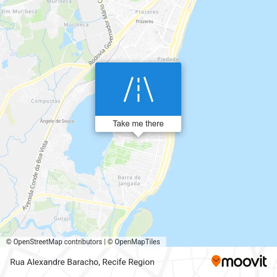 Rua Alexandre Baracho map