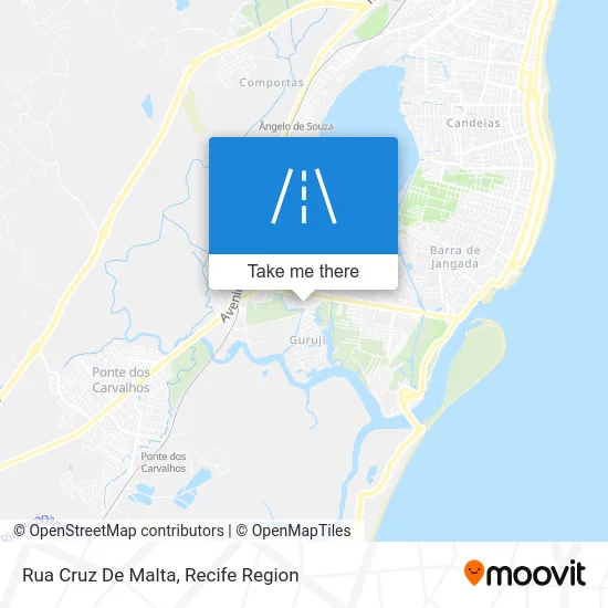 Rua Cruz De Malta map