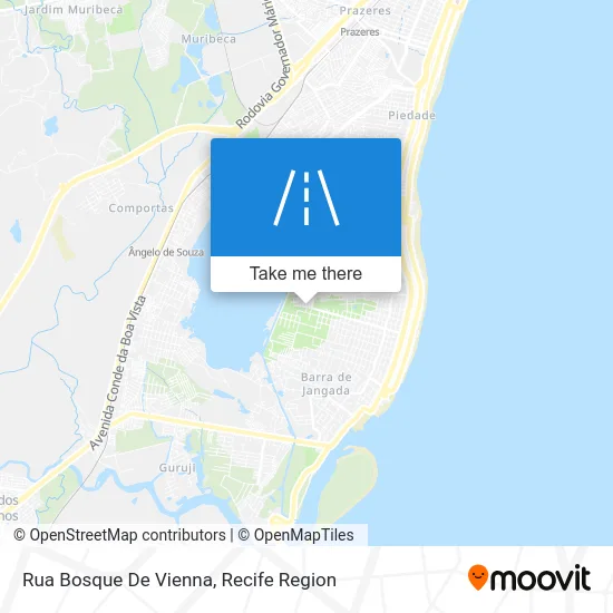 Rua Bosque De Vienna map