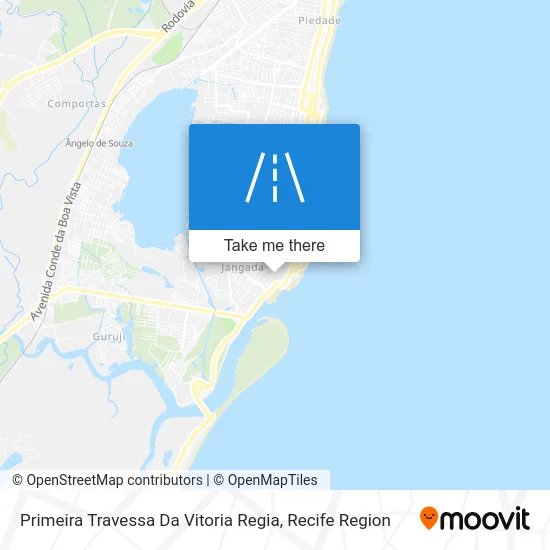 Primeira Travessa Da Vitoria Regia map