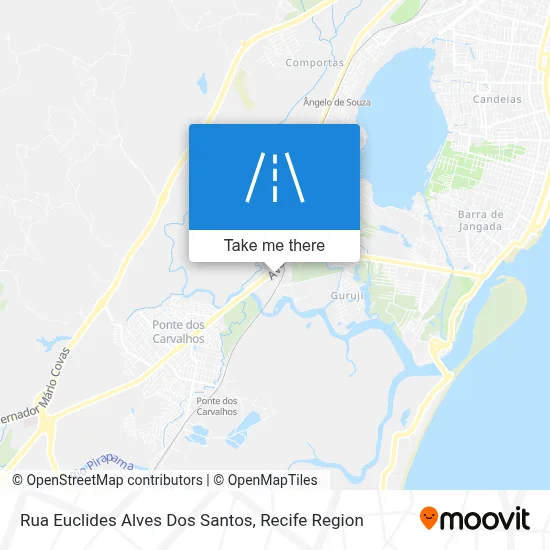 Rua Euclides Alves Dos Santos map