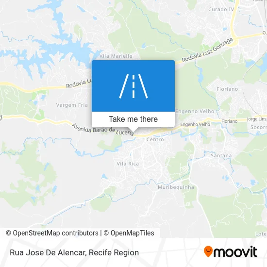 Rua Jose De Alencar map