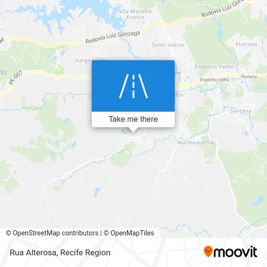 Rua Alterosa map