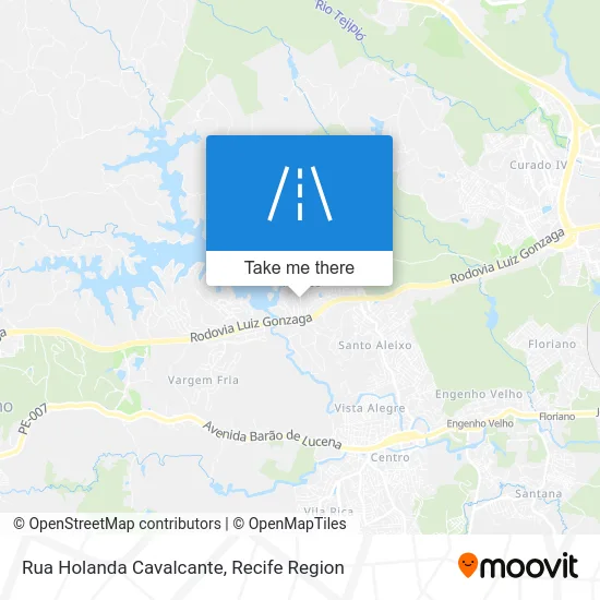 Rua Holanda Cavalcante map