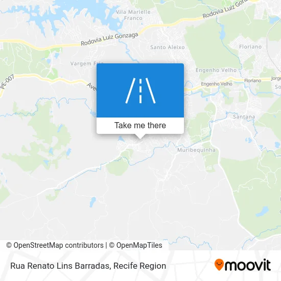 Rua Renato Lins Barradas map