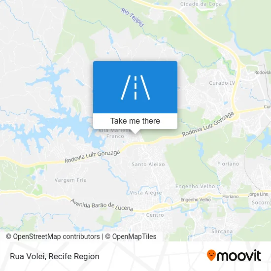 Rua Volei map