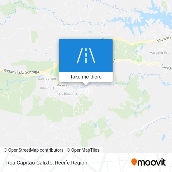Rua Capitão Calixto map